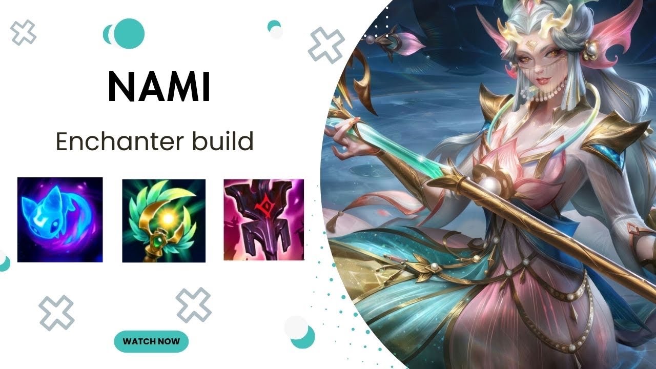 Nami - Enchanter build (S20 rank gameplay) #wildrift 