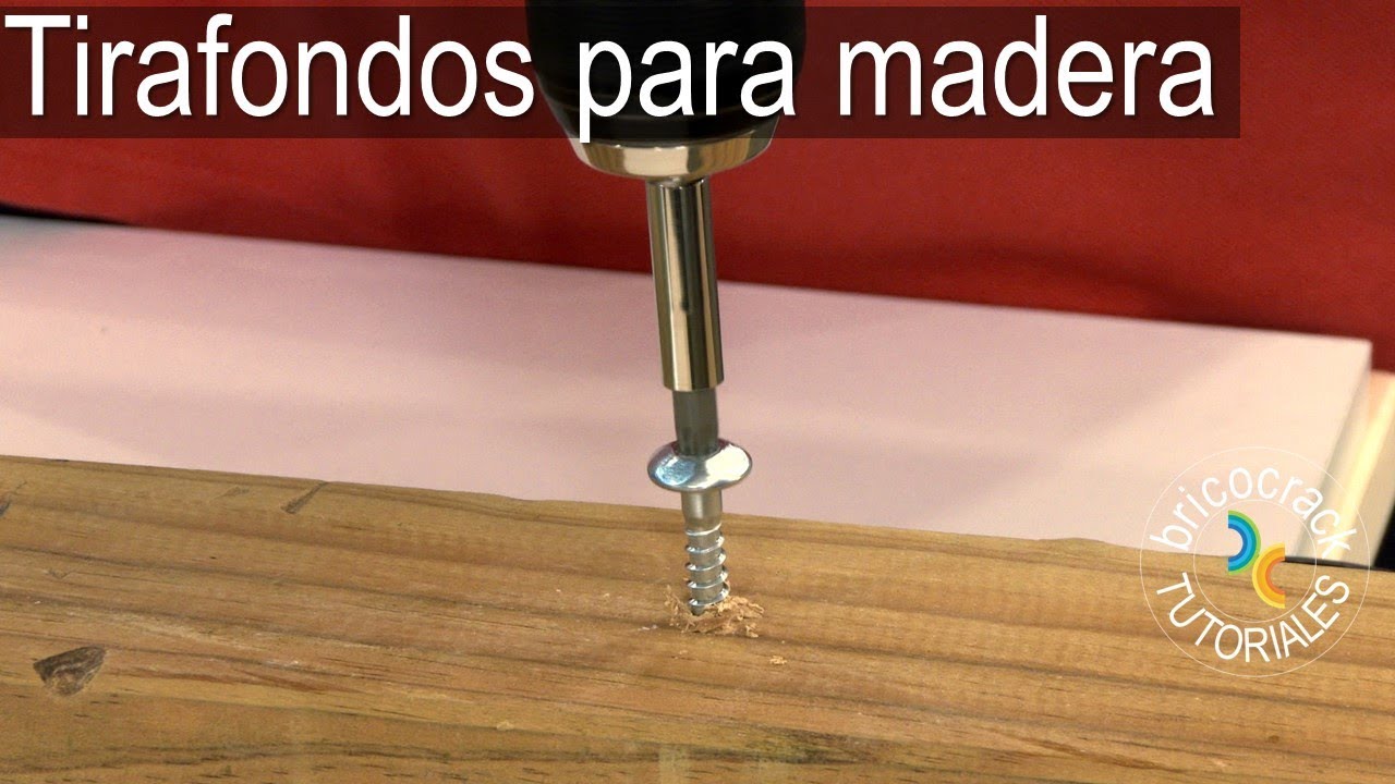 10 claves para atornillar bien la madera (Bricocrack)