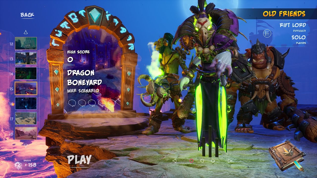 OMD3 Only Default Traps and Weapons | Rift Lord | Dragon Boneyard 5 Skull Perfect | Orcs Must Die 3