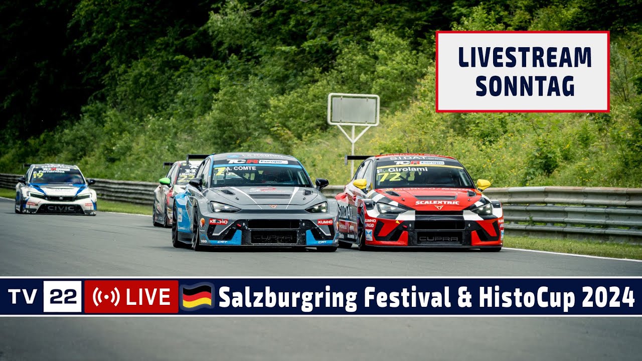 🇩🇪 RE-LIVE HistoCup & Salzburgring Motorsportfestival Samstag, 22. September 2024