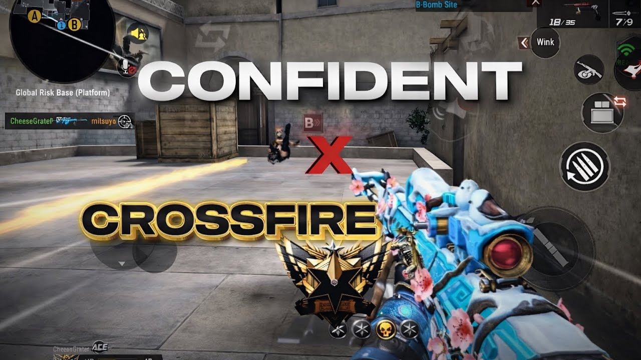 CONFIDENT ft. CrossFire Legends | Barrett Montage | #edit 
