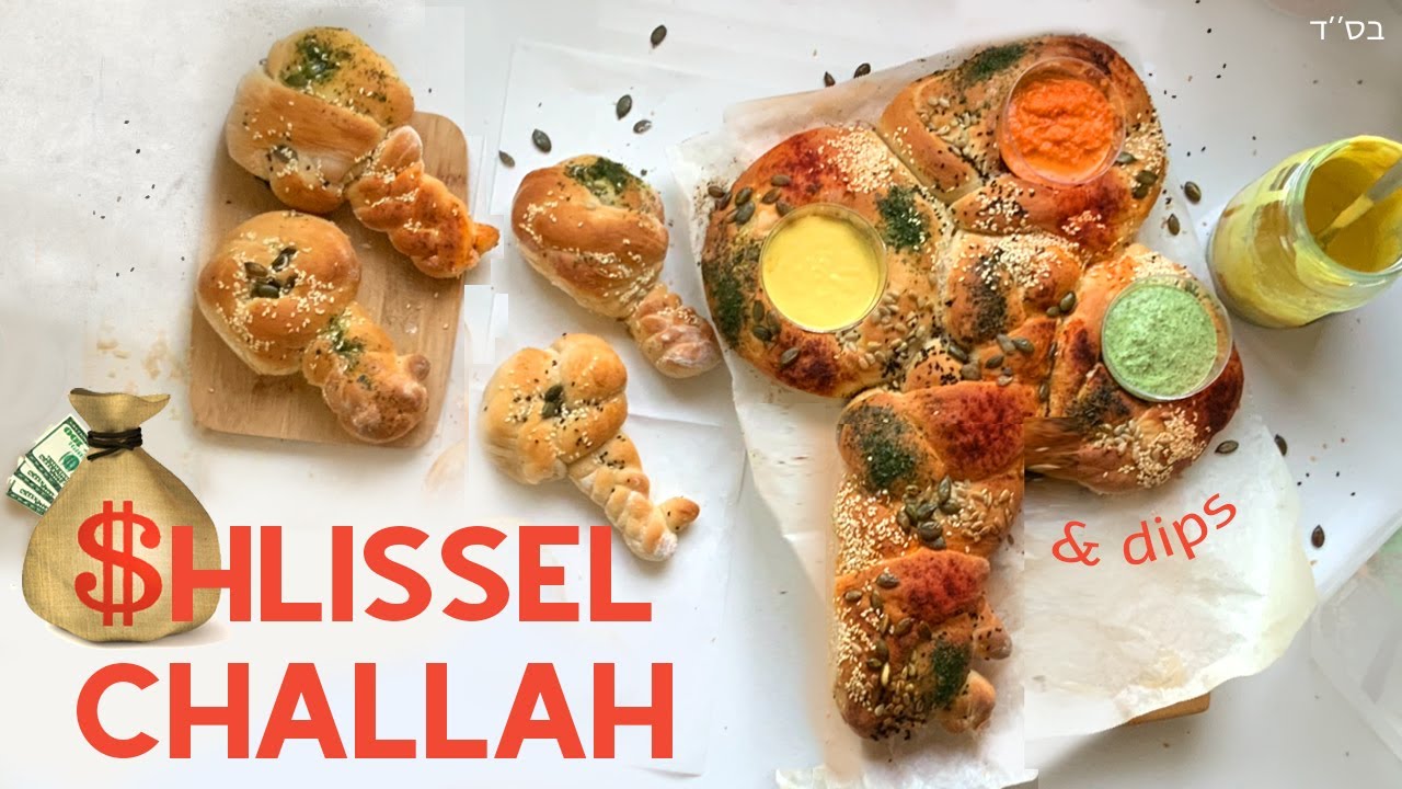 Shabbat Prep- Make more money! 😂 Shlissel Challah & dips recipes | How to make it for Shabbat & why