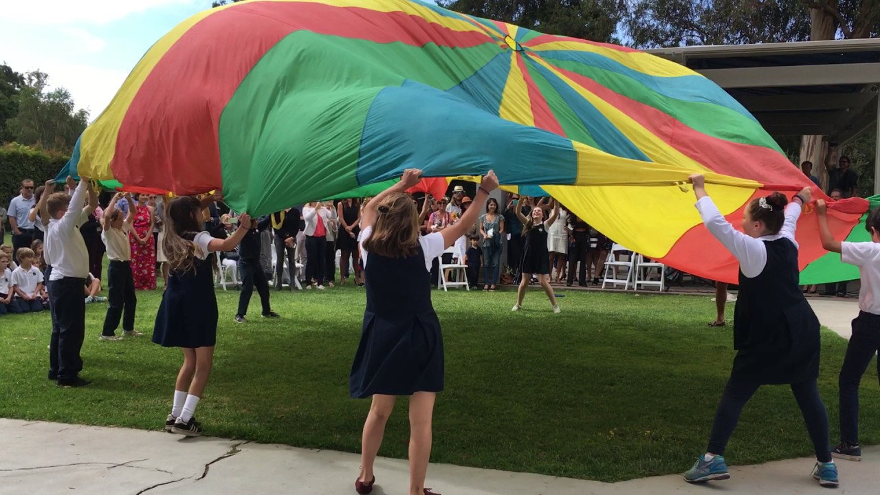 Fourth Grade Parachute Routine 2017