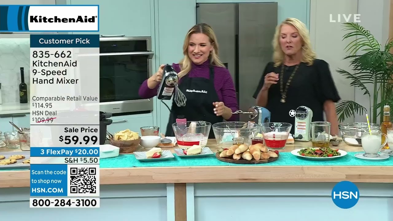 KitchenAid 9Speed Hand Mixer with Flex Edge Beaters