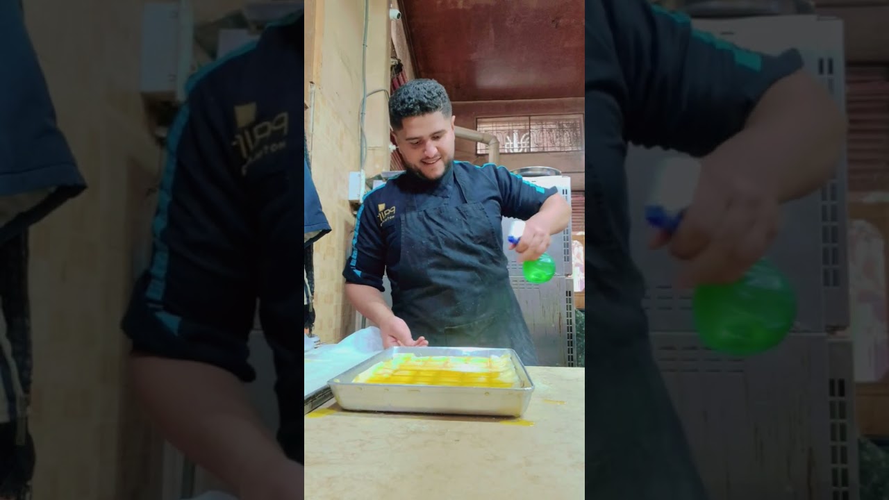 اعملي التلت صواني دول بلفة جلاش واحدة نص كيلو