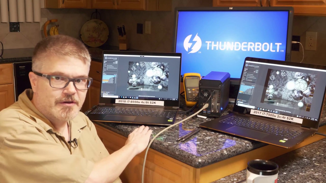 HP Spectre X360 2017 vs 2018 changes i7-8550u + Thunderbolt 3 graphics