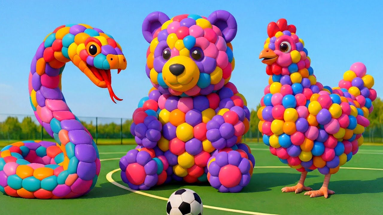The Mascot Vibrato Assistant Panda Placed on the Football Field is Popular and Creative