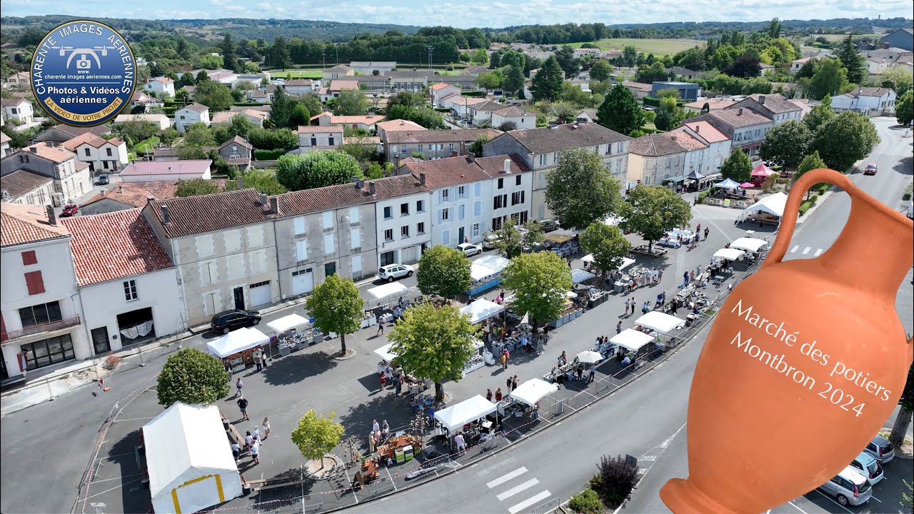 Marché des Potiers à Montbron 2024