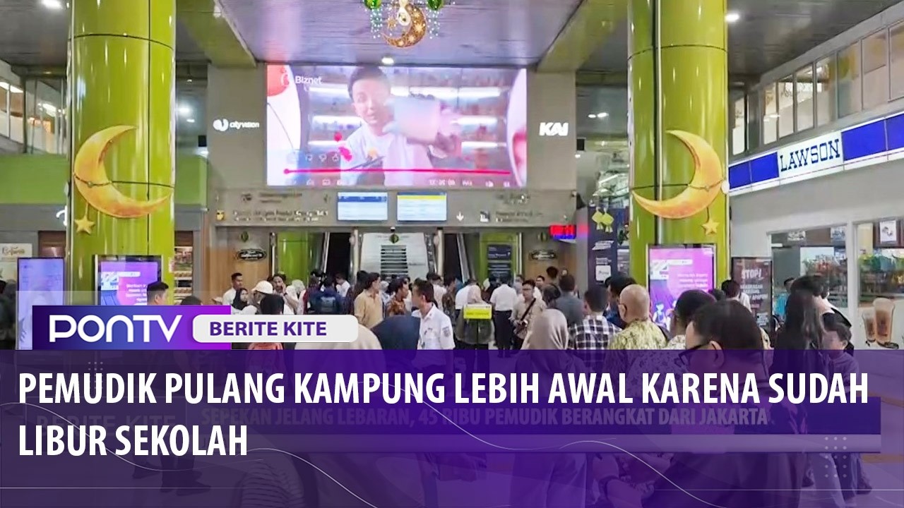 Sepekan Jelang Lebaran, 45 Ribu Pemudik Berangkat Dari Jakarta