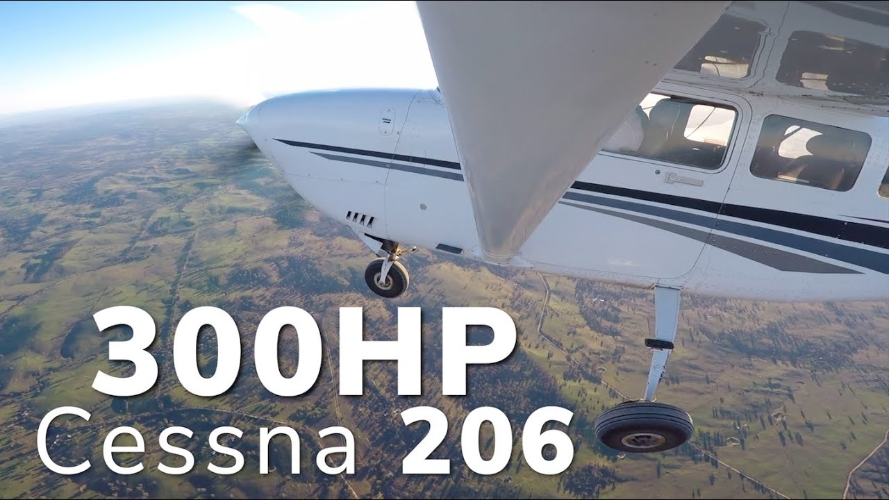 Полет на ОБЕД на CESSNA 206