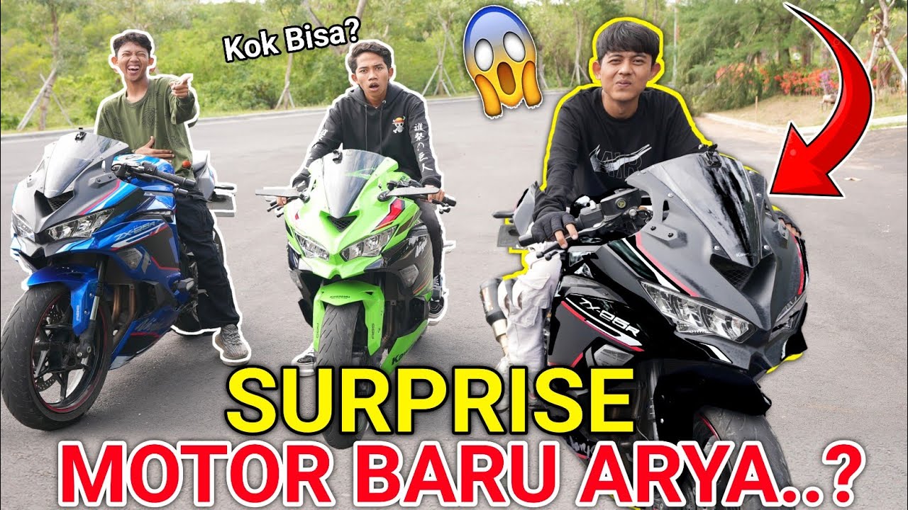 SURPRISE😱ARYA DAPAT MOTOR BARU DARI ARIK DAN SAPUTRA TAPI ENDINGNYA KECEWA?! | Mikael TubeHD