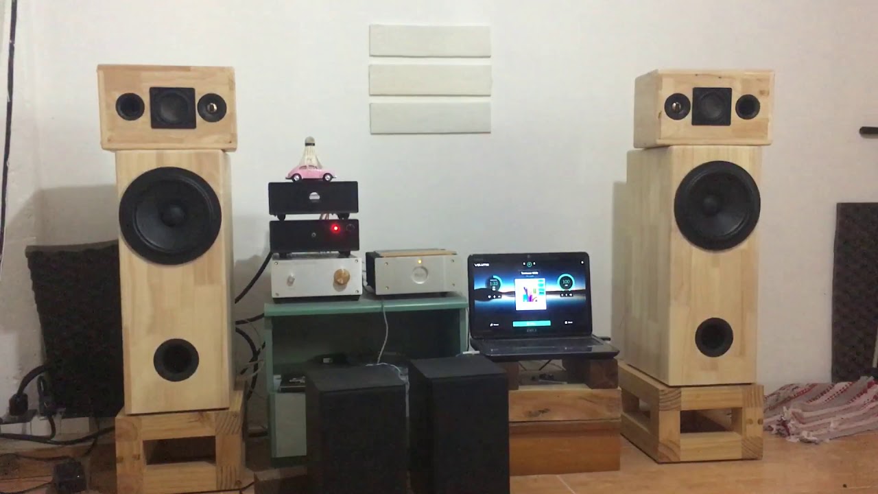 AK4490 DAC,Class A 5W Amp,3 Way Speaker