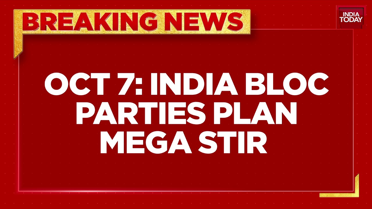 Breaking: INDIA Bloc To Protest Outside Delhi Election Commission Office, Demand Resignation Of CEC