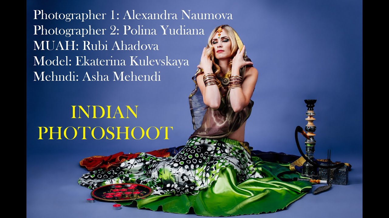 BACKSTAGE *INDIAN PHOTOSHOOT* (Belarus, Minsk, 31.10.2015)