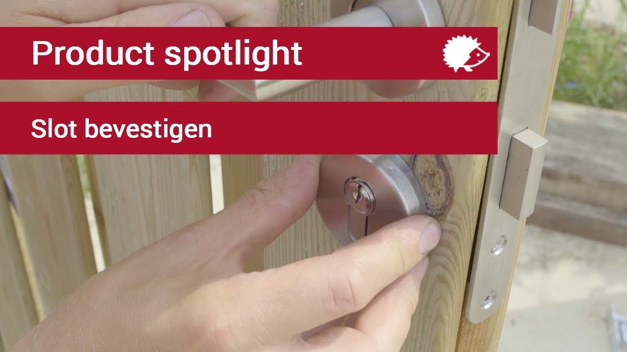 Product Spotlight: Tuinpoort schuttingdeur slot monteren