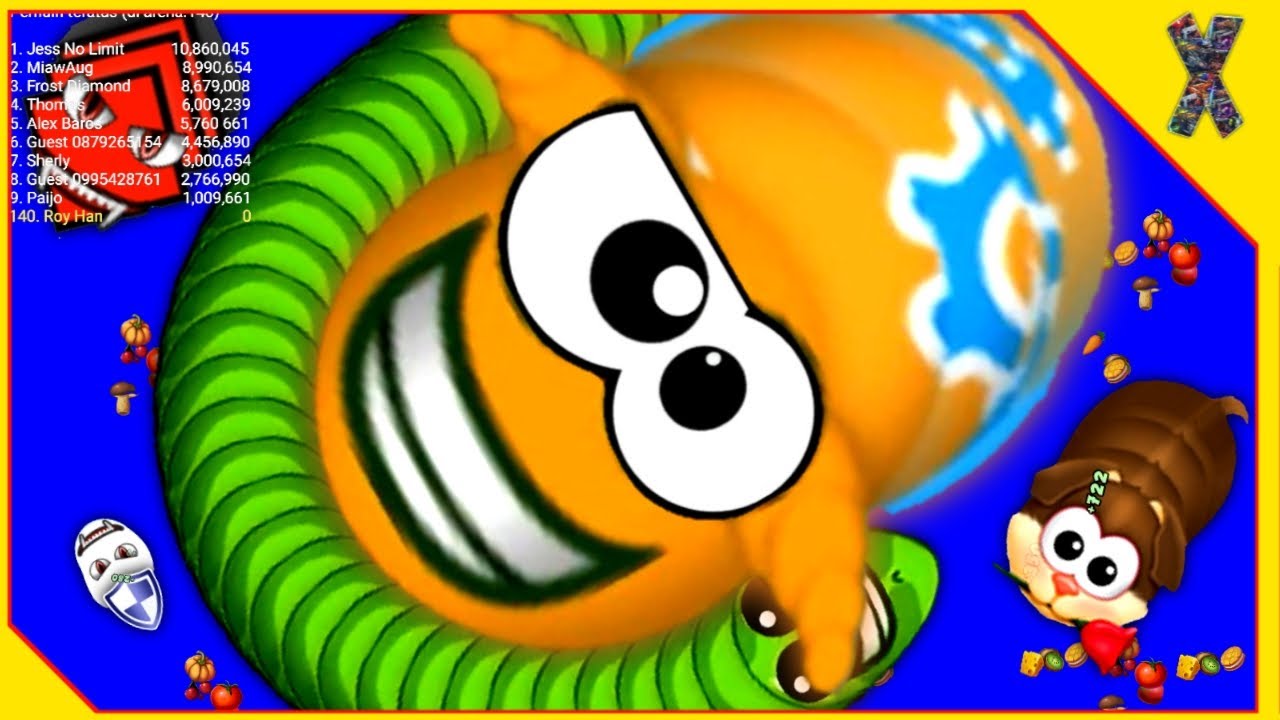 WORMS ZONE MAGIC 🐛 Magic Worms Can Grow and Shrink Easily | Xmood Roy