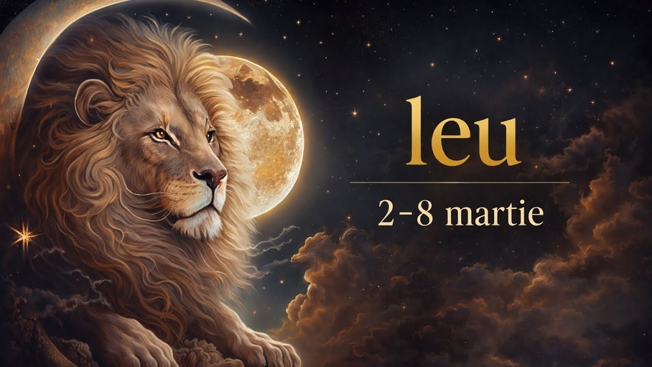 ♌ Leu: 2–8 martie 2026 – Uși noi se deschid în carieră, iubire și bani… e momentul tău 🔓
