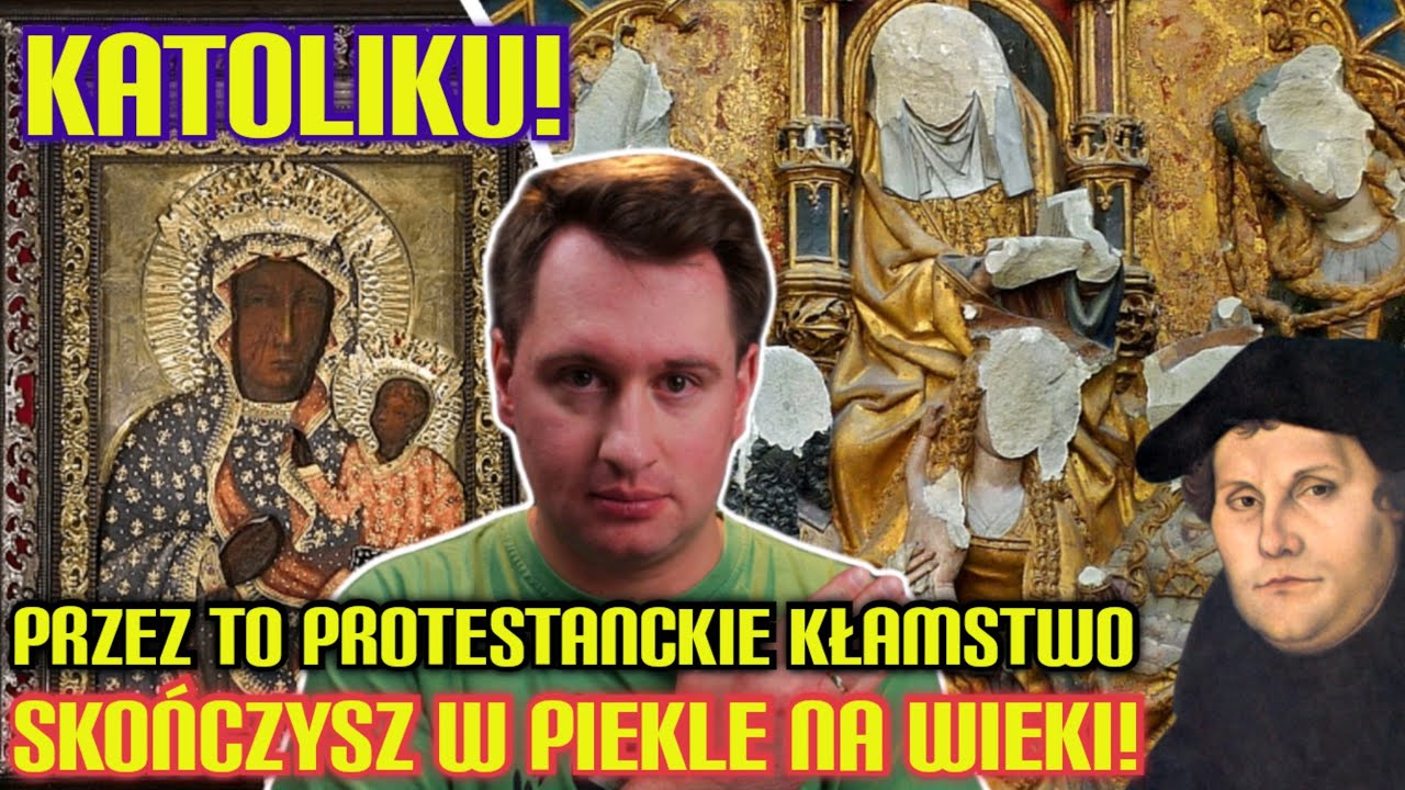 KULT OBRAZ&Oacute;W - Dogmat Kościoła KATOLICKIEGO vs HEREZJA protestantyzmu i ikonoklazmu #mszatrydencka