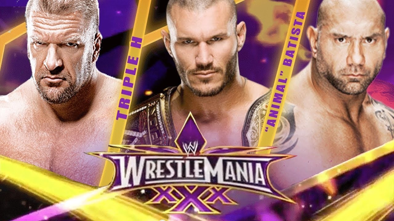 wwe triple h,randy orton and batista ( hell in a cell match ) ps2 smackdown raw 2011