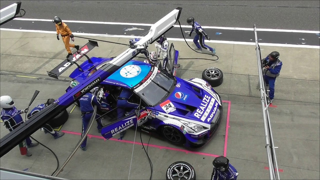 2019スーパーGT第3戦鈴鹿 (ピット作業風景)