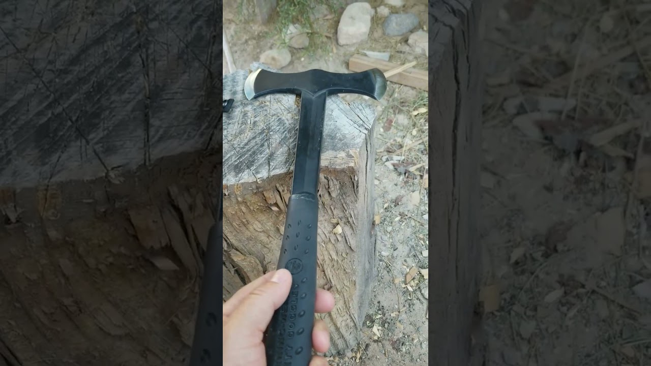 Estwing double bit axe #camping #outdoors #subscribe #shorts #bushcraft #survival #construction
