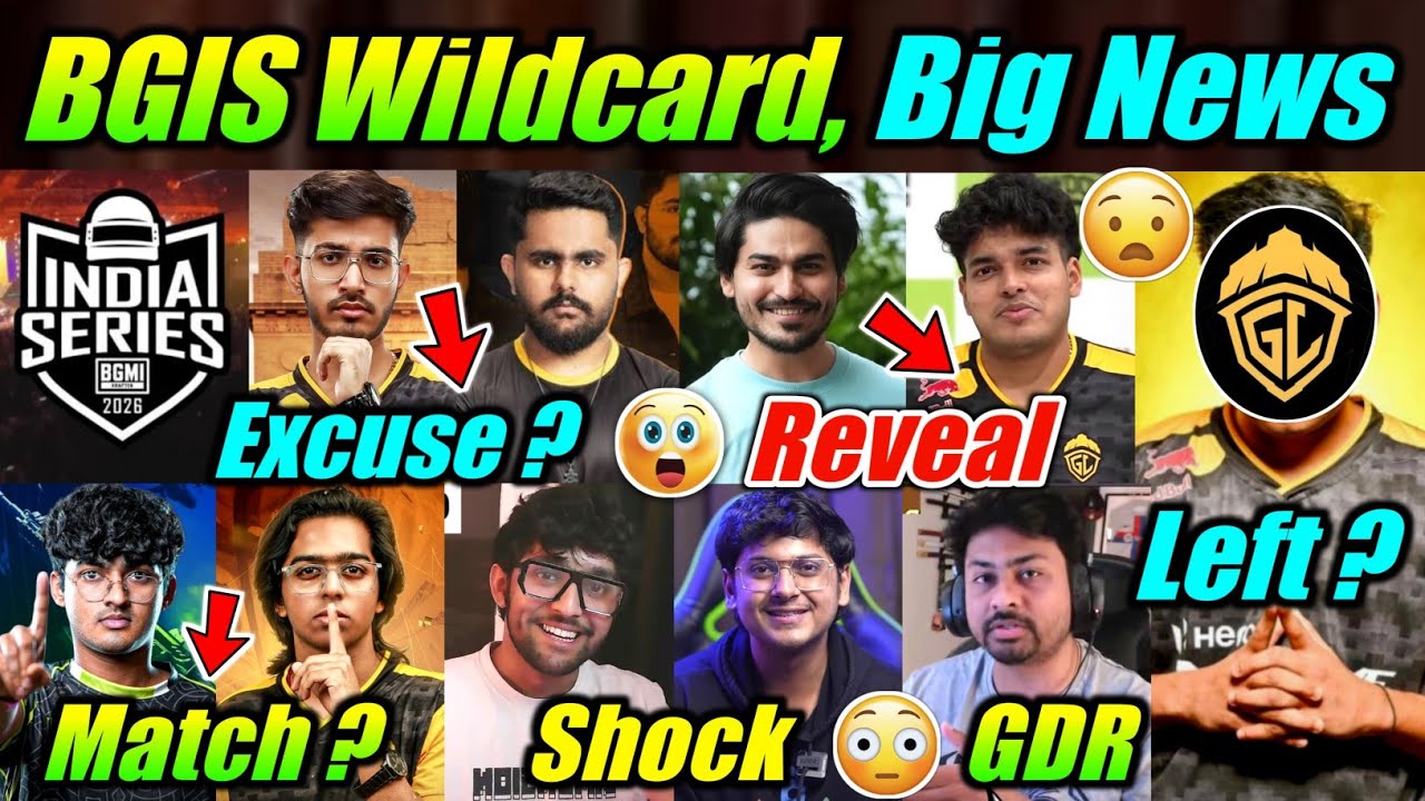Admino Excuse ? 😳 BGIS Wildcard Details, Soul-Godl ? 😮 Mortal, Dynamo, Joker, Lolzz News, Fun 