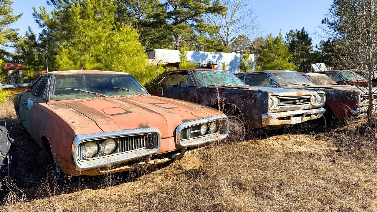 MASSIVE Southern SECRET Junkyard Full of Classic Cars!