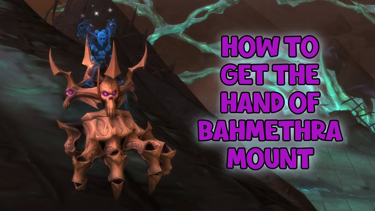 WoW Shadowlands 9.1 - How To Get The Hand of Bahmethra Mount | Tormentors of Torghast | The Maw
