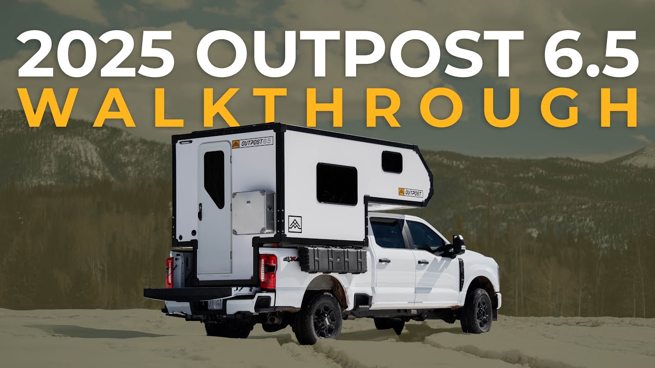 2025 Outpost 6.5 Truck Camper Walkthrough - Hard-Sided, All-Electric, Off-Grid Ready