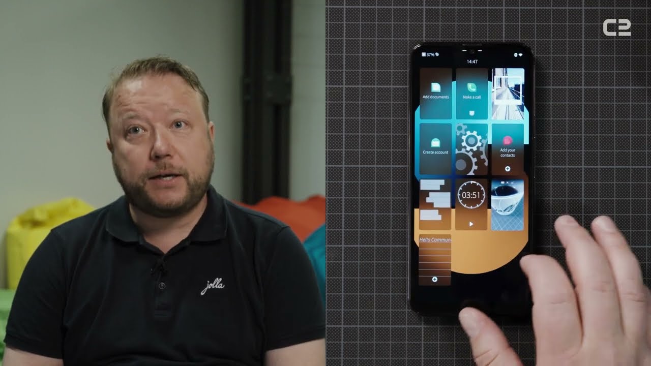Jolla C2 Community Phone: First look & Sailfish OS 5.0 preview #sailfishos #privacyfromfinland