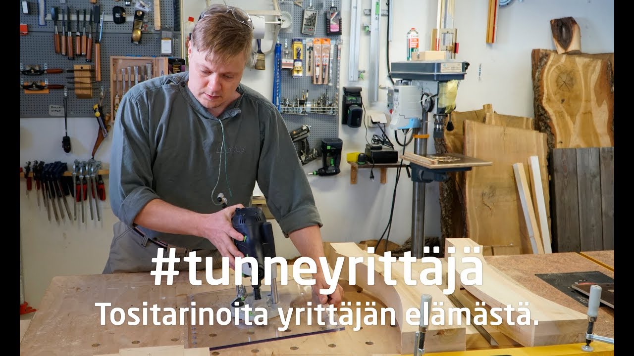Ville uupui ja löysi onnen omasta verstaasta