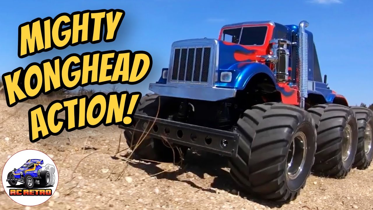 e270: Is This The Ultimate 6x6 Monster Truck?  Tamiya Konghead Timelapse Build and Beach Bash