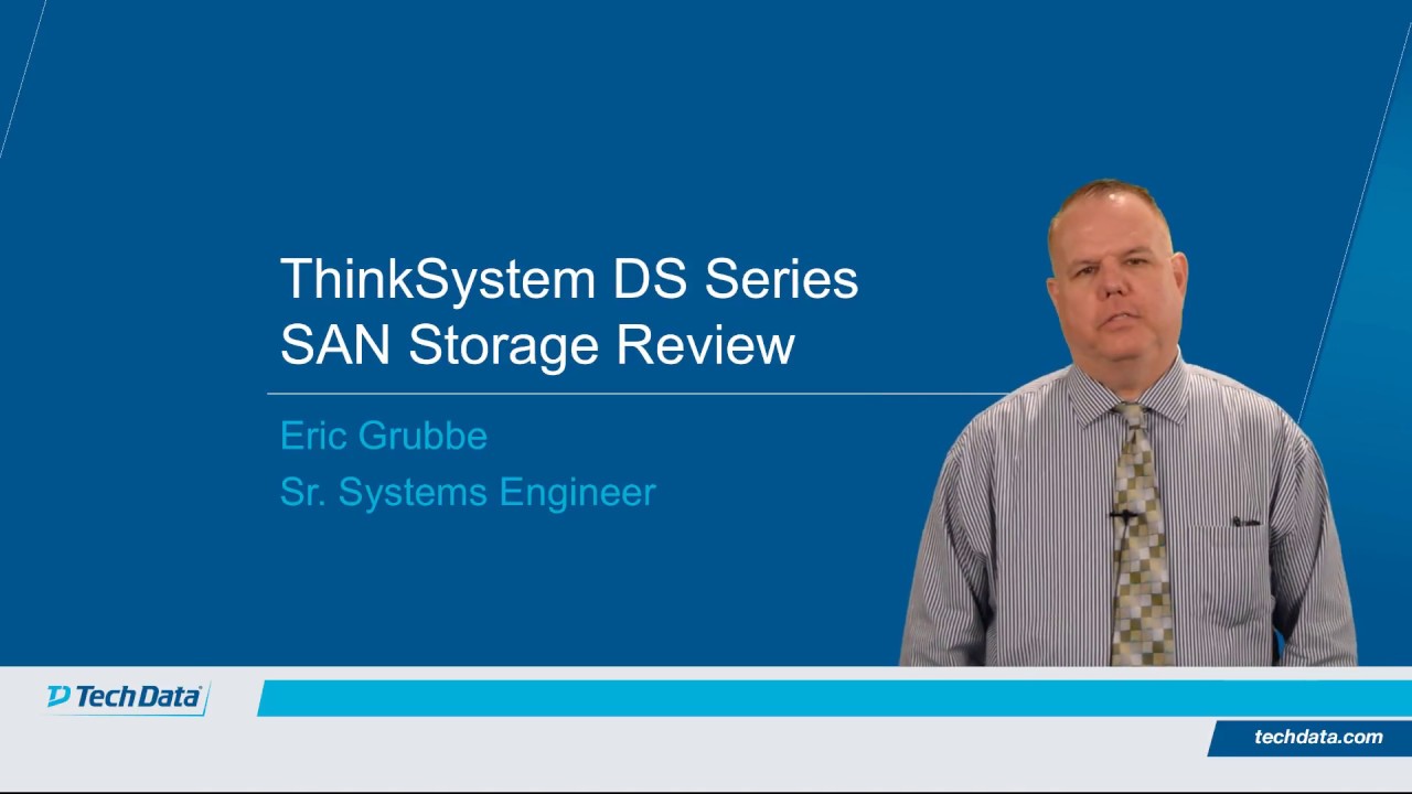 [TRAINING] Lenovo ThinkSystem DS SAN Storage