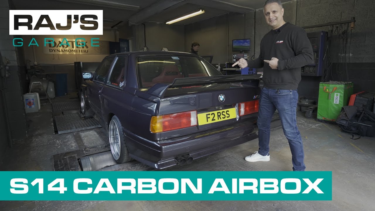 Карбоновый воздухозаборник BMW E30 M3 DTM, заезд на динамометре — часть 2 | Raj's Garage EP27