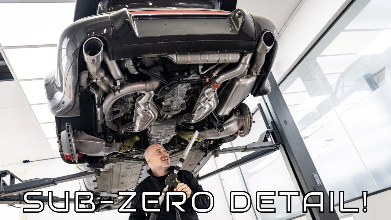 Making this RARE Porsche 964 Turbo 3.6 Like New Again! - Sub Zero Detail 🧊