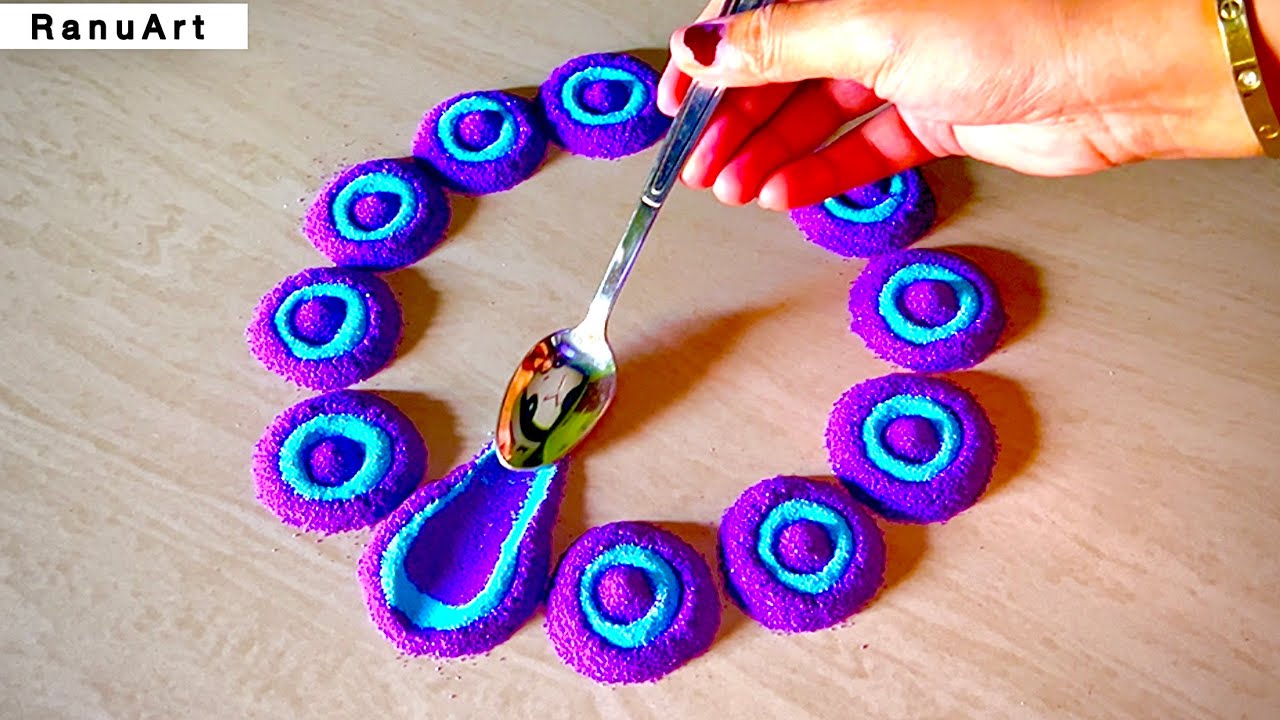 Navratri & Diwali Rangoli 2025 | Beautiful Ghatasthapana Rangoli Designs | Ranu Art