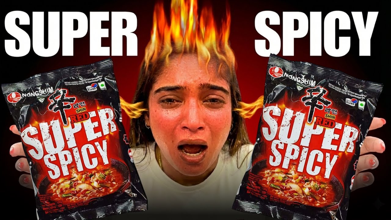 First To Finish WORLD'S SPICIEST KOREAN RAMEN WINS ₹1000