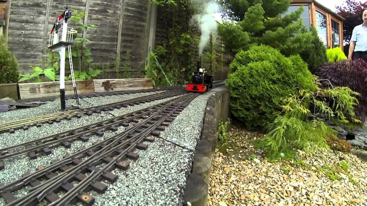 Accucraft 7/8 Scale Penrhyn Large Quarry Hunslet First Test Run On CHR