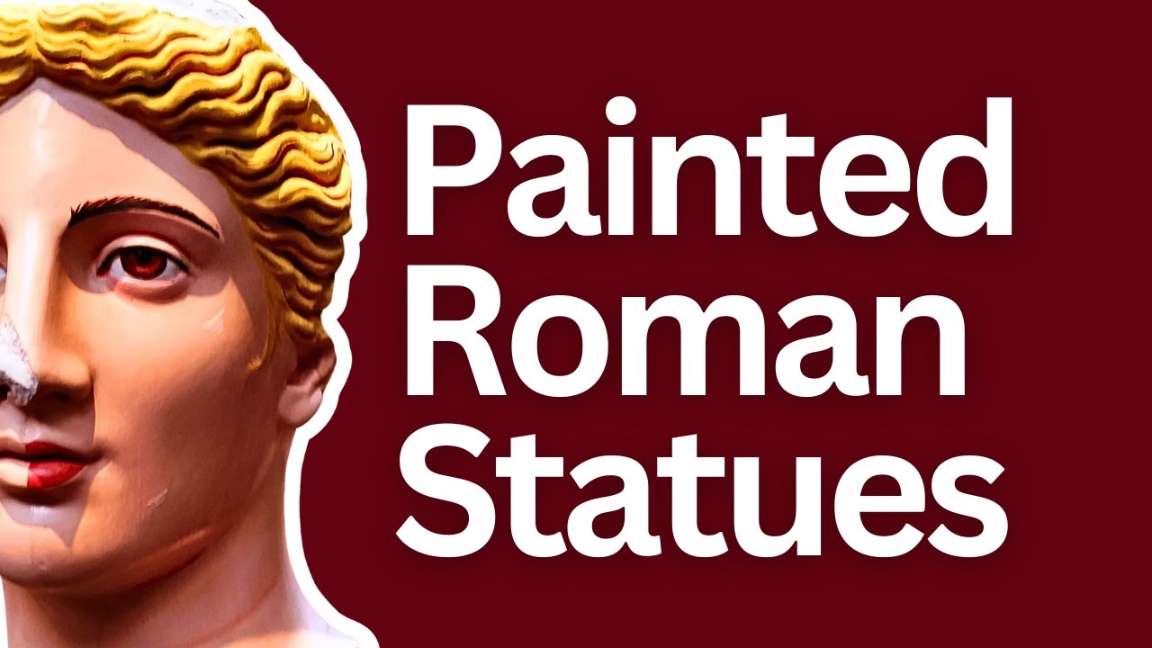Painted Roman Statues