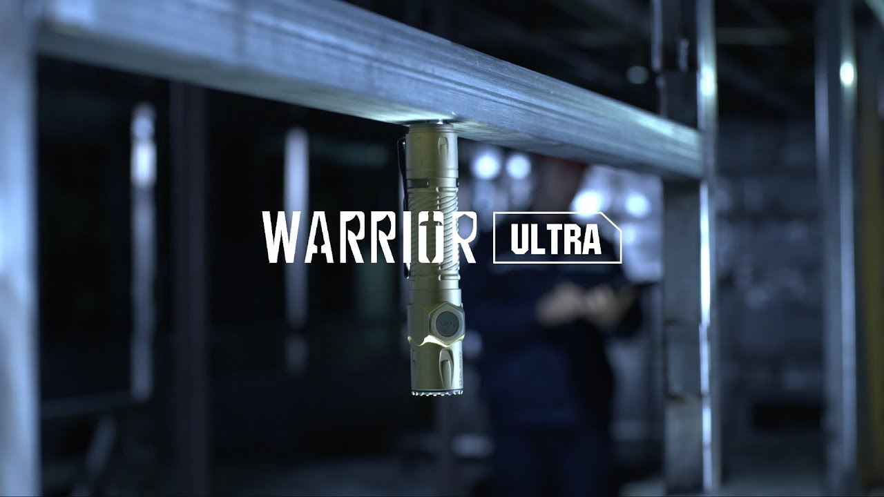 Warrior Ultra - Olight’s Most Powerful and Durable Tactical Flashlight Yet