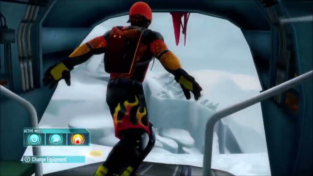 SSX 2012 - The Monster - No Wingsuit - Speedrun With Shortcut
