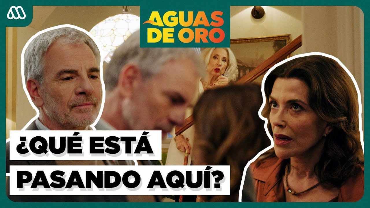 Victoria descubre el CASI BESO entre Carlos y Karla | Aguas de Oro | Capítulo 22