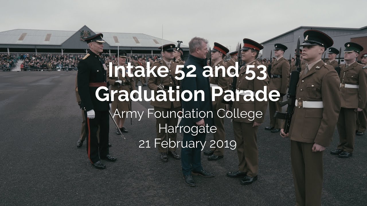 Graduation Parade intake 52 and 53