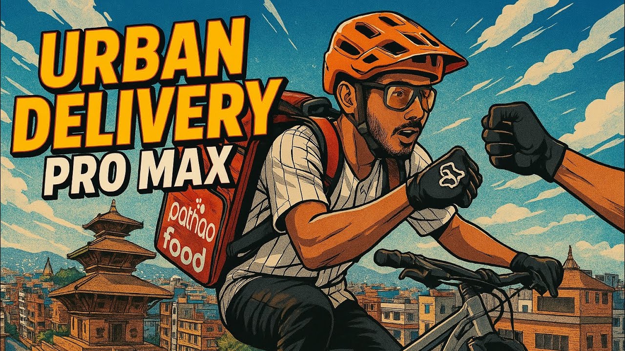 URBAN DELIVERY PRO MAX! THE WILDEST FOOD DELIVERY IN KATHMANDU!