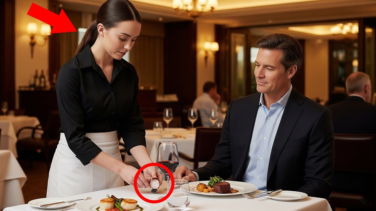 Waitress Returns Lost Watch to Billionaire - The Next Day She Finds Luxury Car Keys in Her Locker