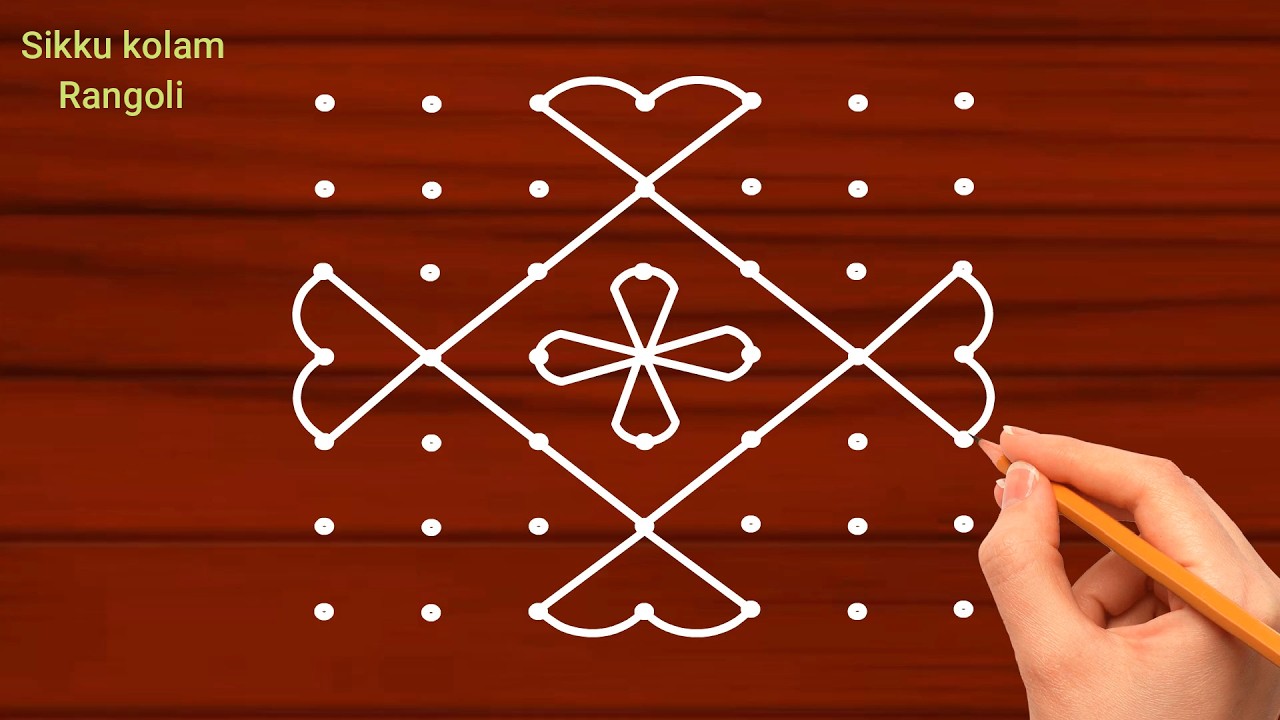 Ugadi Special Rangolis 🌷 7*7 dots Rangolis 🌷 Ugadi Festival Rangolis 🌷 Ugadi Pandaga Muggulu 🌷 Ugadi