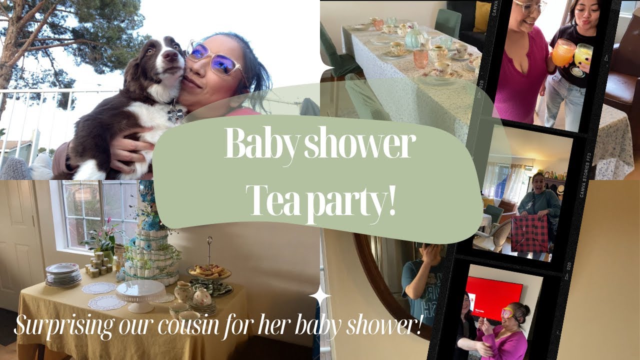 Journey to California for a Surprise Baby Shower