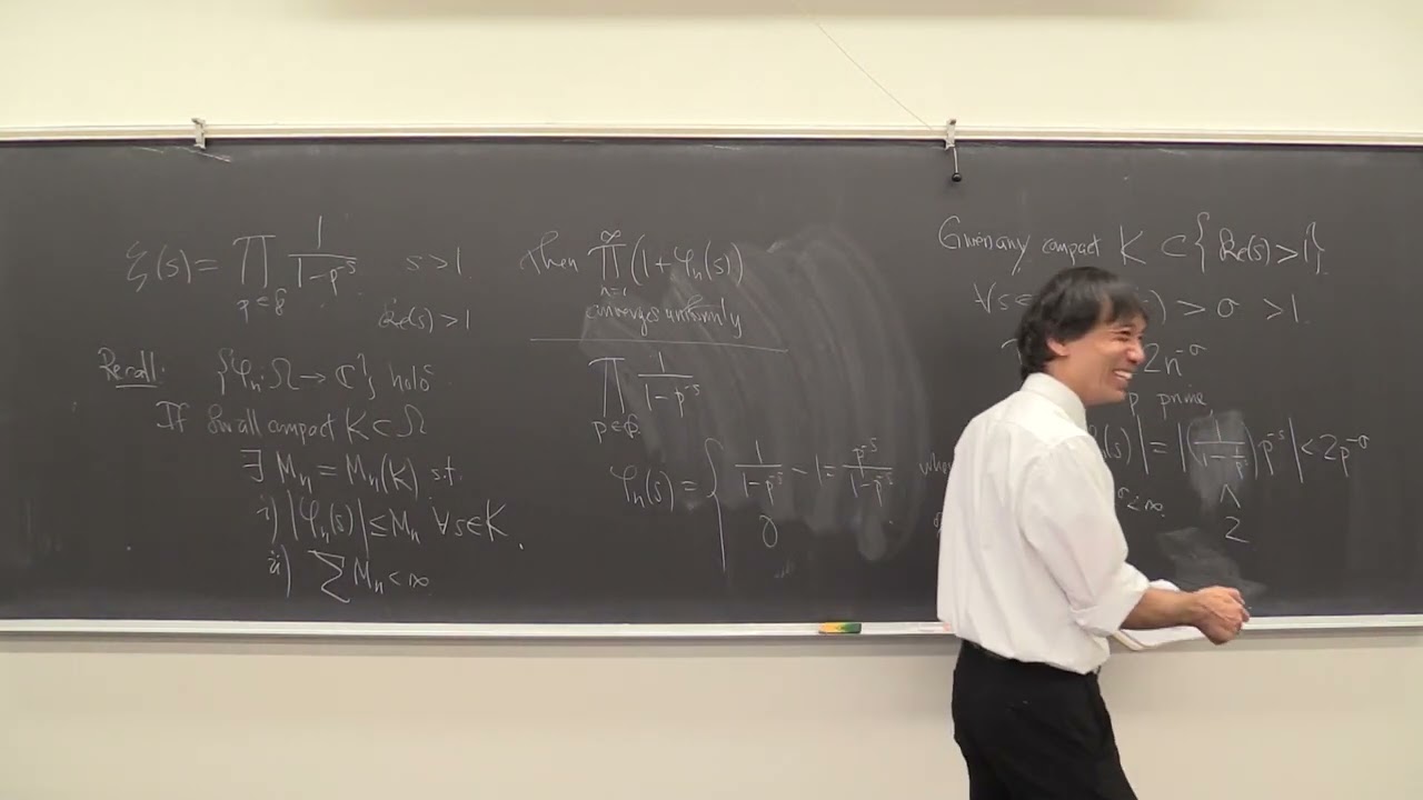 Math 135 Fall 2024 120424 Riemann Zeta Function Part II