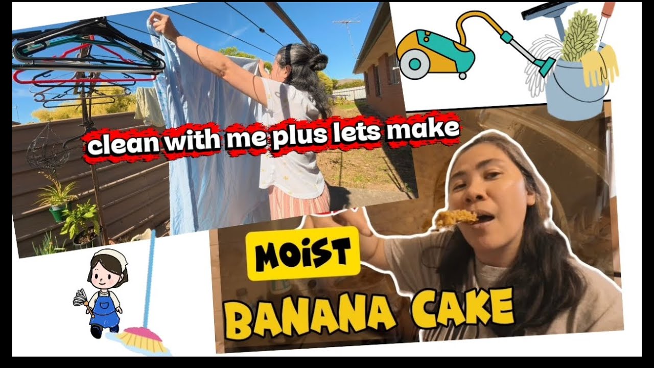 clean with me/our life abroad