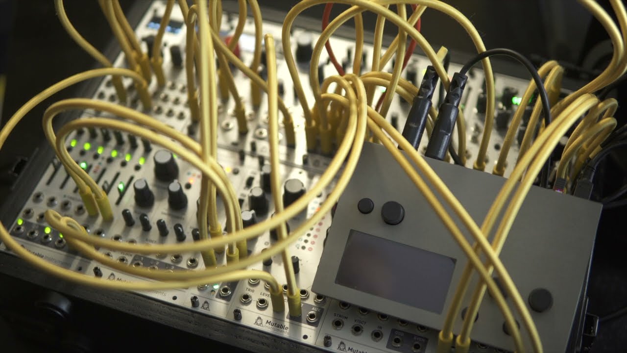 Monome Norns Dronecaster + VCA🎚| Eurorack Synthesizers Jam